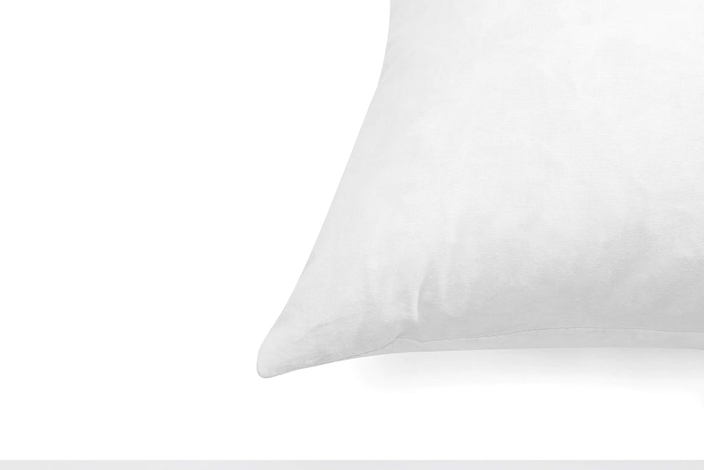 Luxury Goose Down Feather Pillow Inserts - 22x22IN, Double Layered Down-Proof Design, Ultra-Soft Cover, High Fill - Set of 2