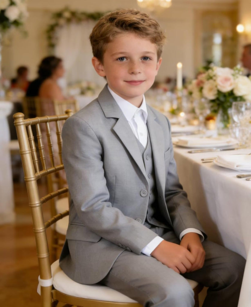 Boys Suit Kids Dress Clothes Wedding Ring Bearer Outfit Formal Wear