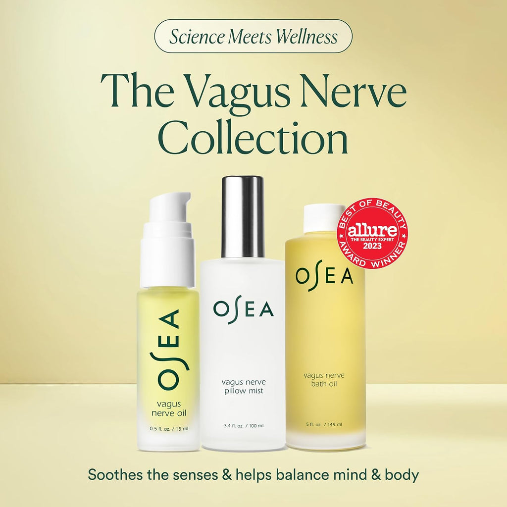 Vagus Nerve Pillow Mist, Soothing Bedtime Relaxation Spray, 3.4 fl oz - Set of 34
