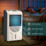 Air Cooler and Heater, 5-in-1 Portable Evaporative Air Cooler w/Anion Function, 8H Timer, 3 Modes & 3 Speeds
