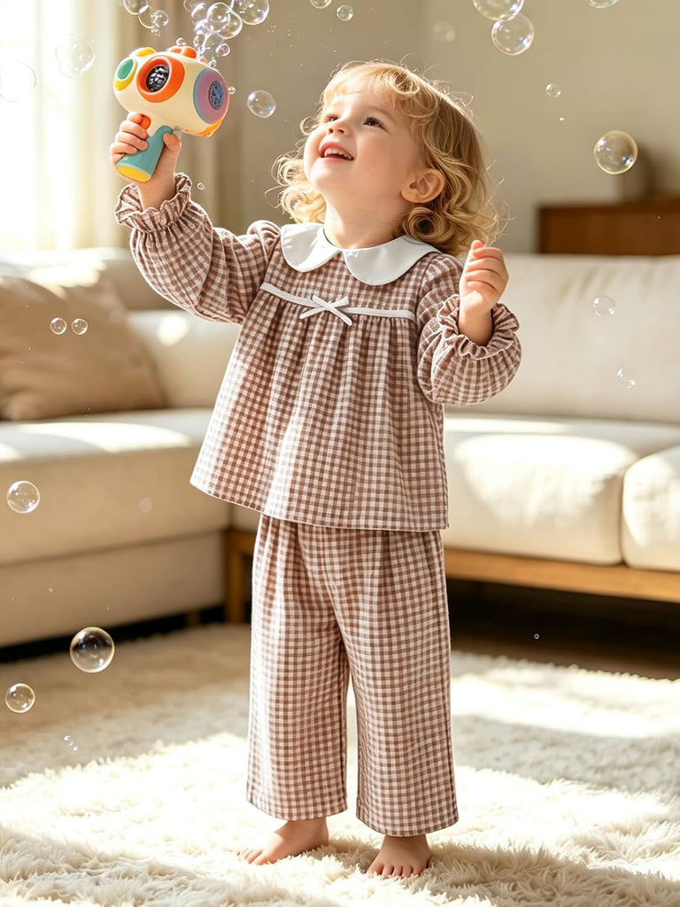 Baby Girl Clothes 2 Piece Outfit Long Sleeve Tops Pants Set