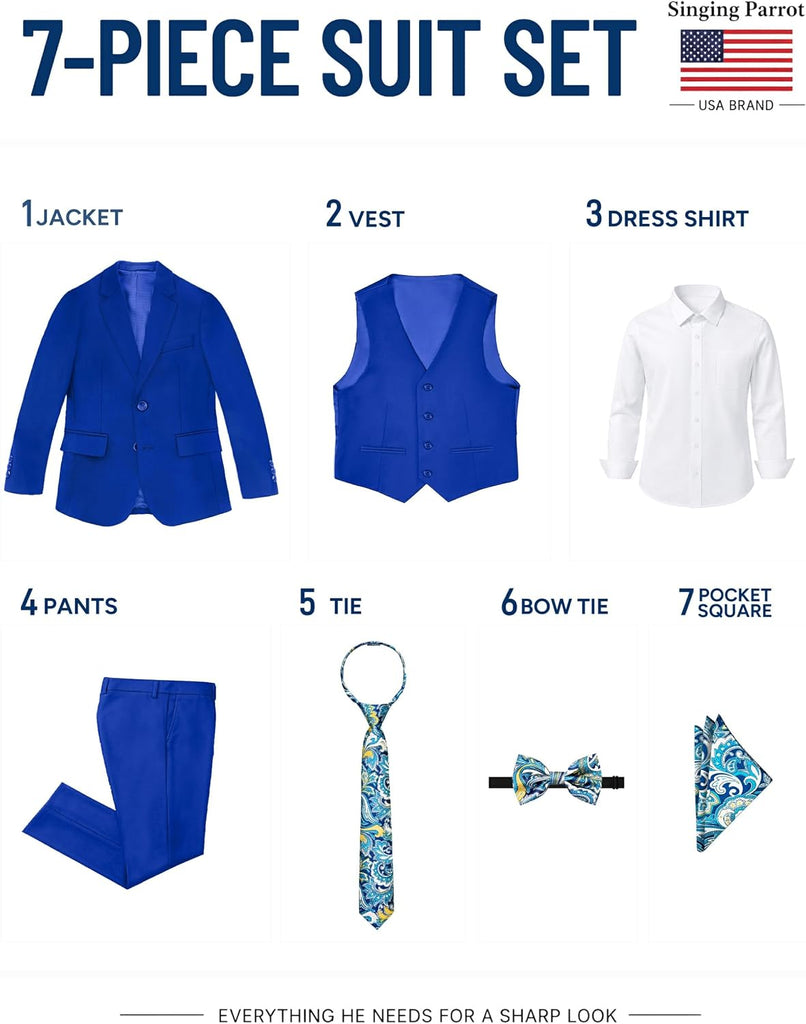 Boys' Piece Formal Suit Set, from Toddlers to Teens