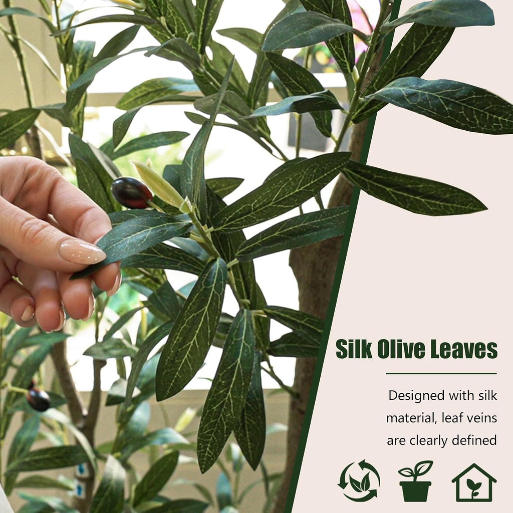 Olive Trees Artificial Indoor: 96% Lifelike - Can't Tell from 6ft