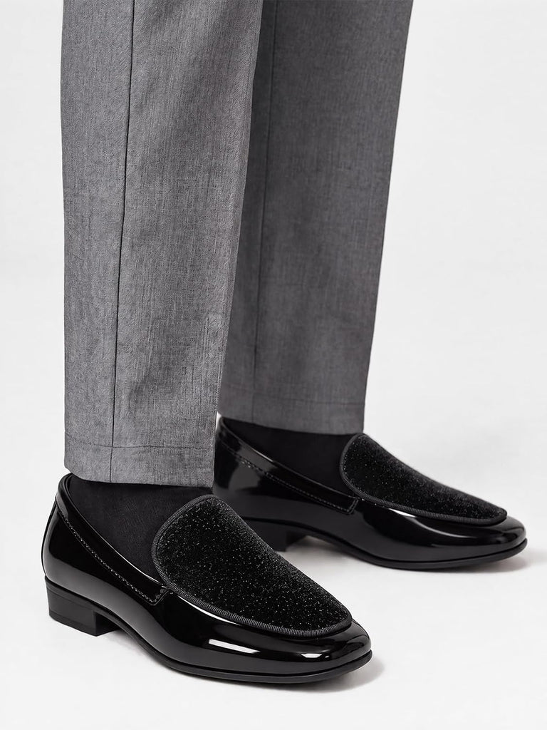Boys Dress Shoes Slip-On Loafers Formal Church Tuxedo Shoes
