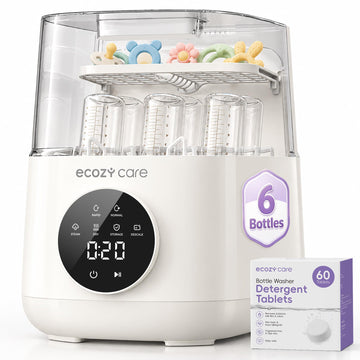 Care Baby Bottle Washer Sterilizer & Dryer, 6 Bottles Capacity