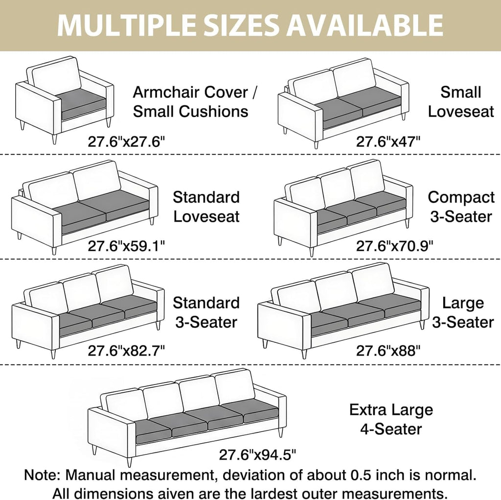 Waterproof Flannel Dog Couch Cover, 27.6" x 59", Coffee