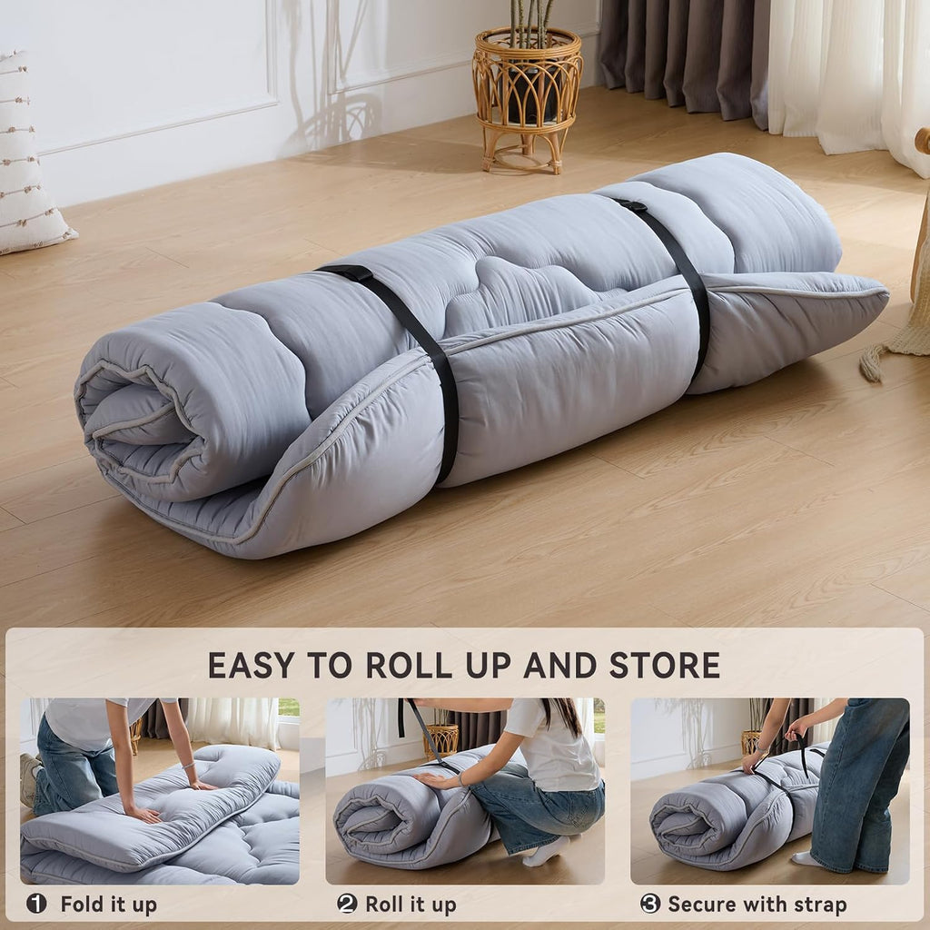 Japanese Floor Mattress, 3.5" Thicken Futon Mattress Tatami Mat