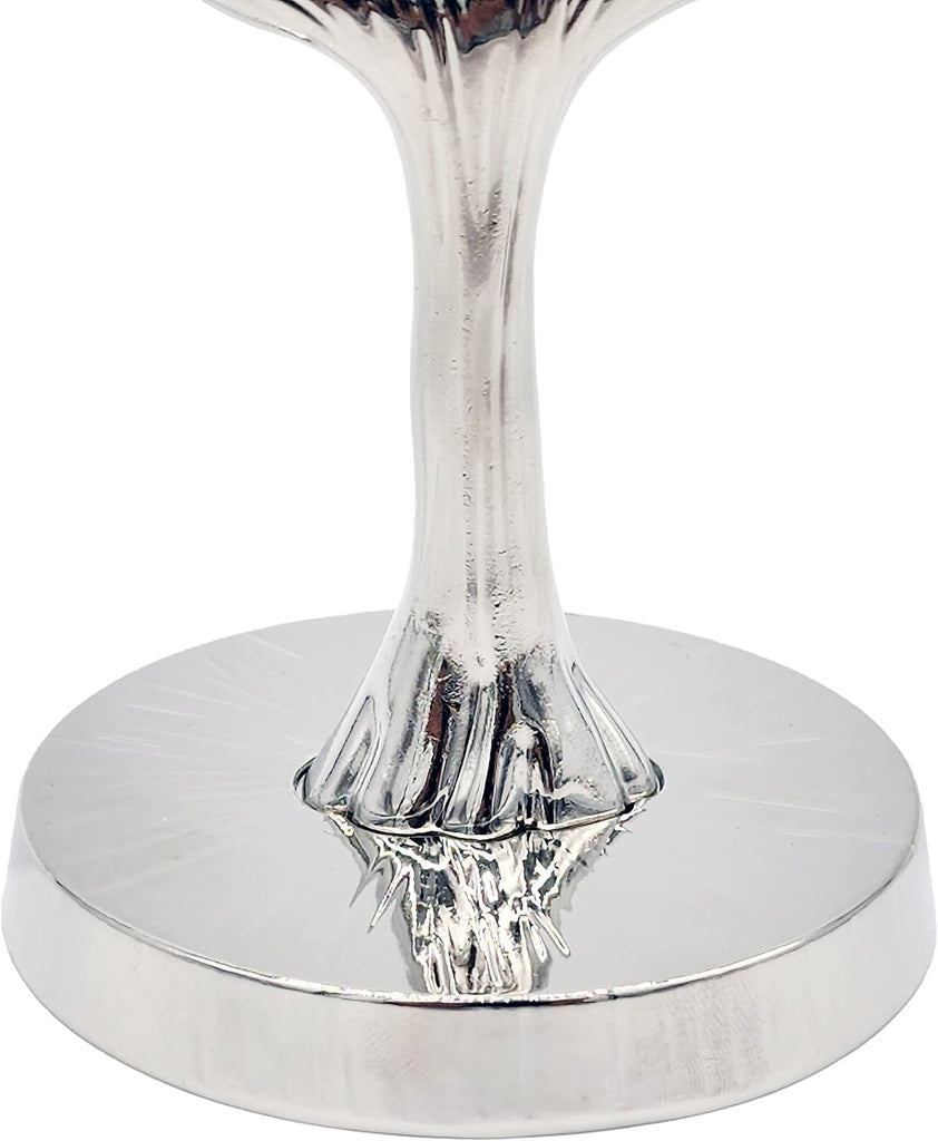 Hanukkah Tree of Life Hanukkah Antique Silver Finish Large 11 Inches Long