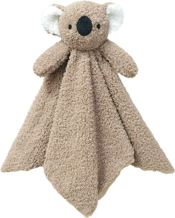 Baby Brown Koala Soft Stuffed Animal Security Blanket, Plush Koala Character Lovey Blanket, Baby Shower/Nursery Gift