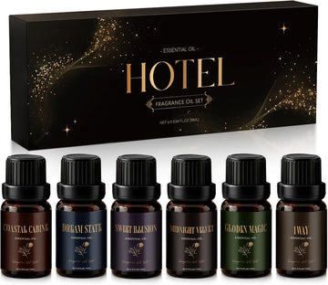 Diffuser Oil, My Way, Dream State, Coastal Cabine, Inspired by The Most Popular 5-Star Hotel Scents, Fragrance Oil - Set of 6