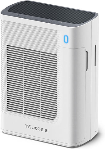 T356 New White Air Purifier for Home Large Room Bedroom Up to 1937 Ft² in 1 Hr With Double-sided Air