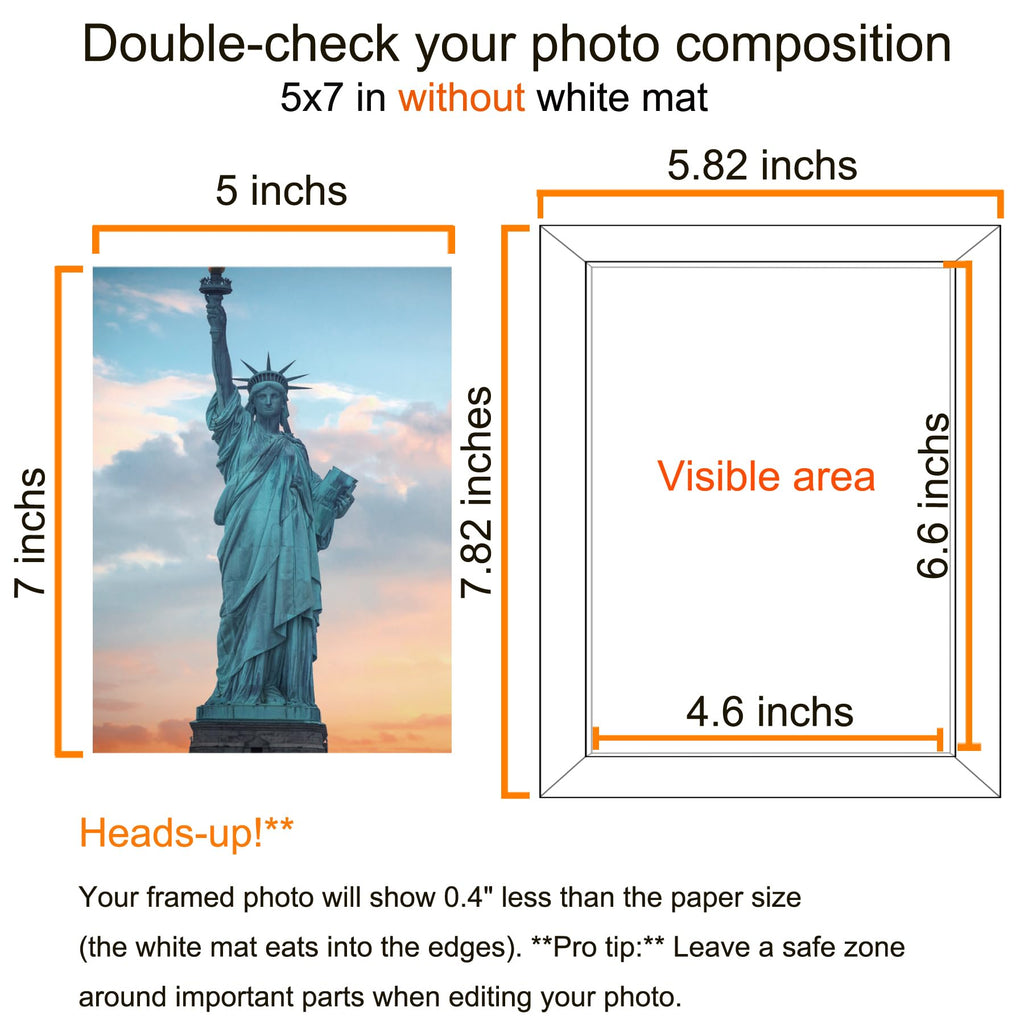 5x7 Pictrue Frame Set of 10, Wall and Tabletop Display, Mix Multi Color