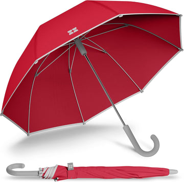 Umbrella for Kids - Kids Umbrella Girls Boys Toddlers Child - Soft Edges, Pinch-Proof, Comfortable Grip Design