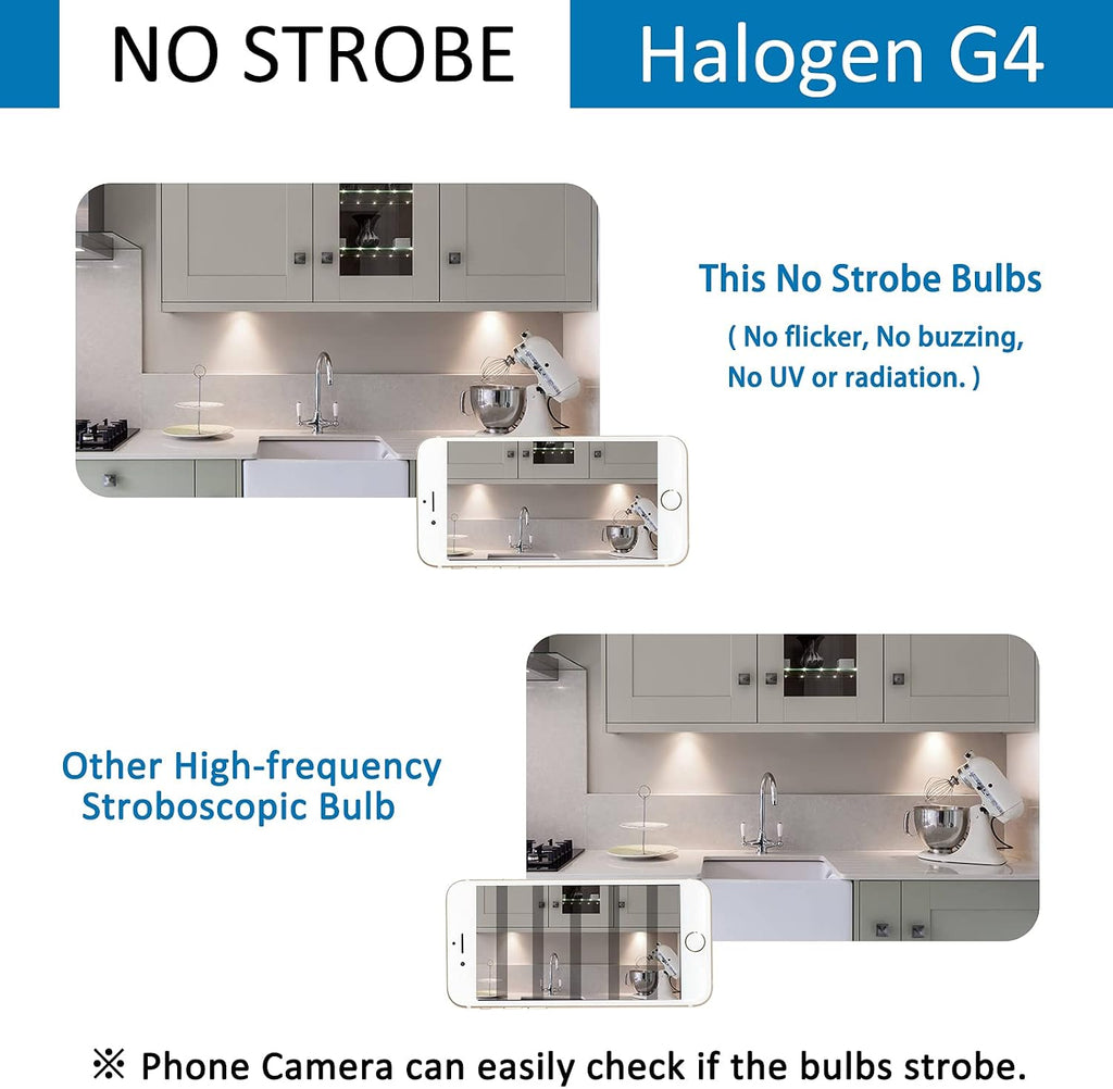 JC Halogen Bulb 12V 20W G4 Bulb T3 Bi-Pin Bulb