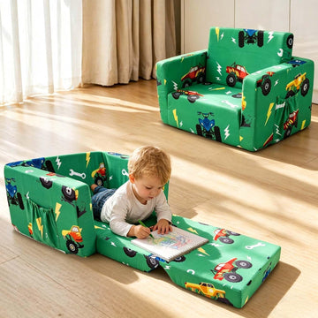 Kids Couch, in-1 Kids Fold Out Couch