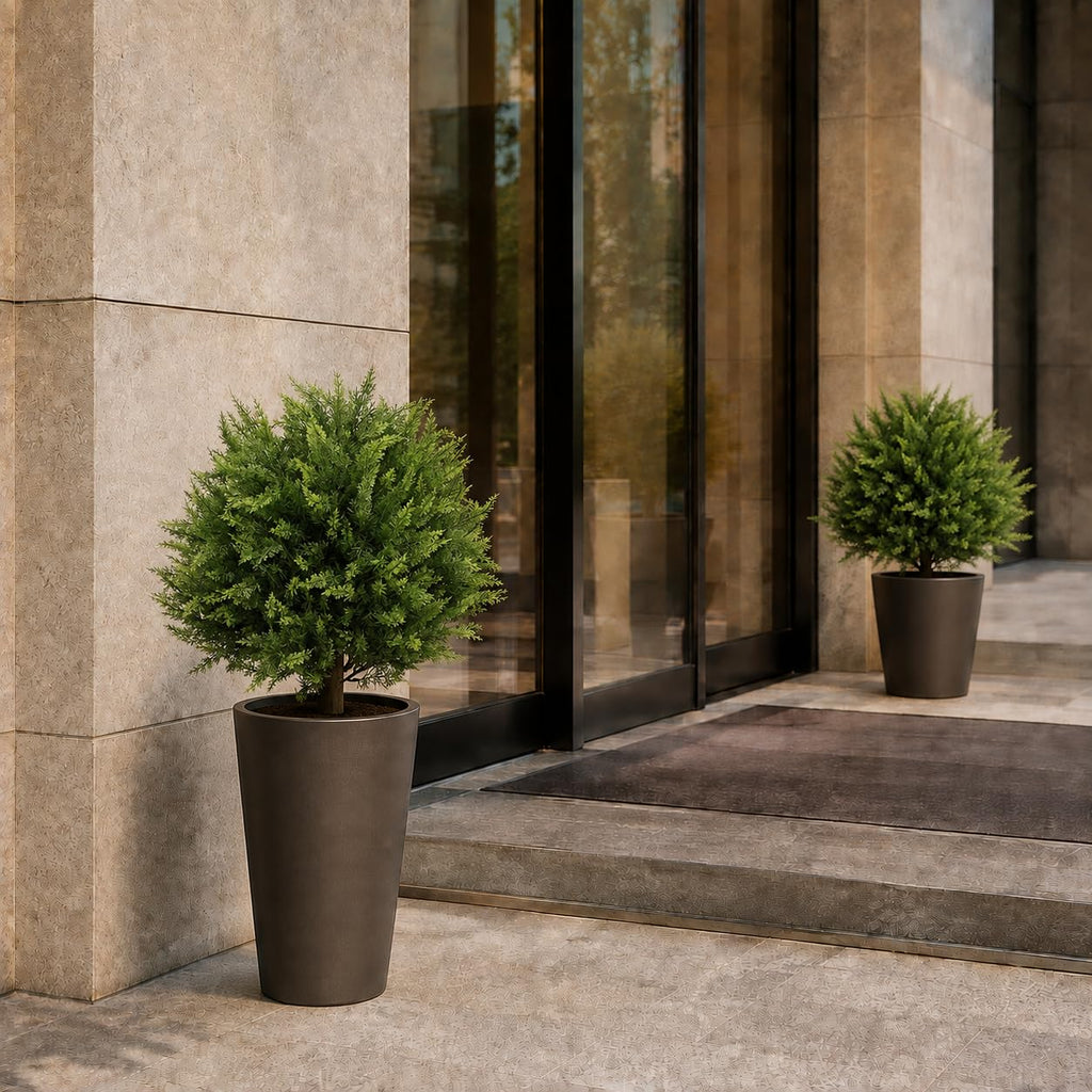 Artificial Outdoor Plants, Faux Cedar Bushes & Shrubs