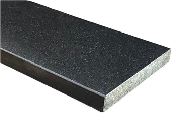 Absolute Black Granite Doorway Floor Trnasition Tile Threshold (Marble Saddle) Polished, Maintenance Free, Stain