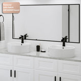 Karran Valera 18 Inch Round Vessel Bathroom Sink, Vitreous China Above Counter Vanity Sink with Overflow