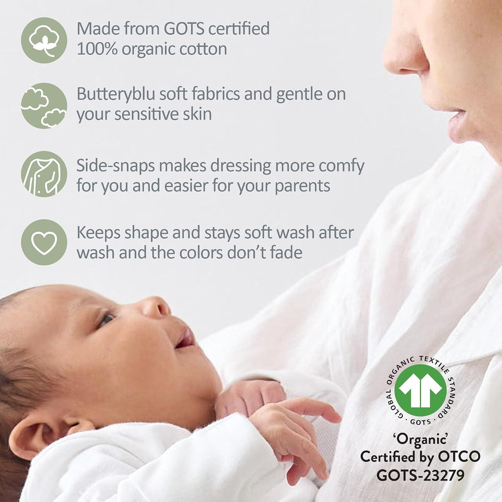 Welcome Home Piece Baby Gift Set 100% Organic Cotton in Box
