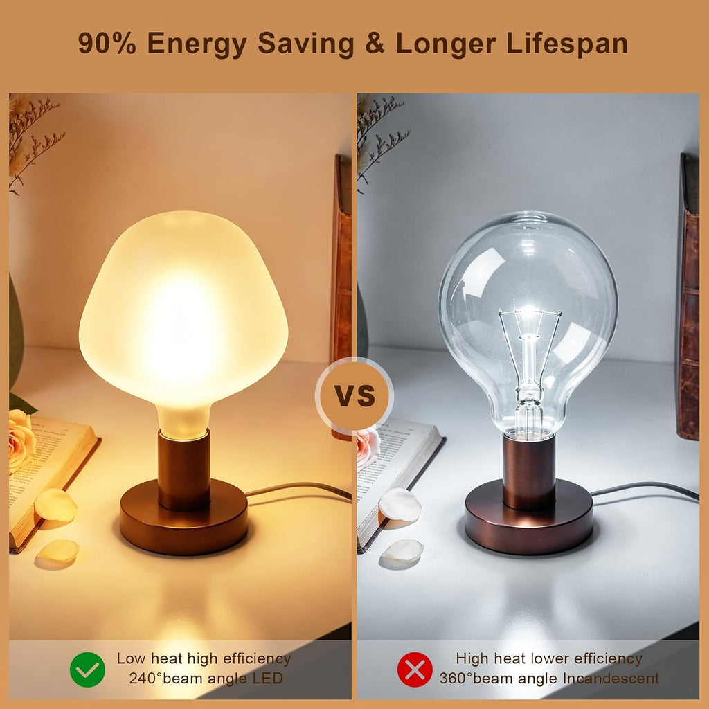 Dimmable Led Bulb,12W Equivalent 100W,147 Big Edison Bulb,3000K
