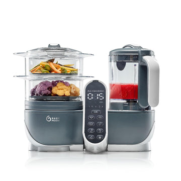 Duo Meal Station, Baby Food Maker, Puree Maker & Processor, in-1, Industrial Grey
