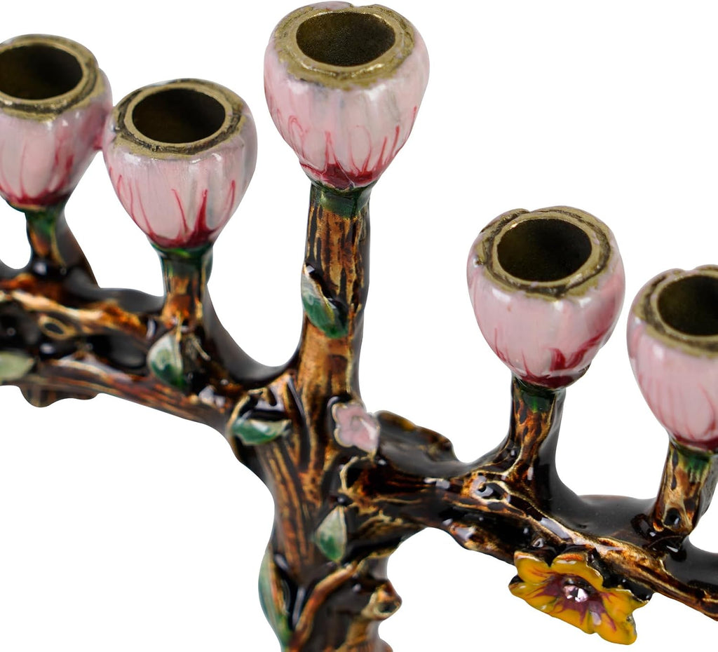 Hanukkah , Metal Jewish Candle