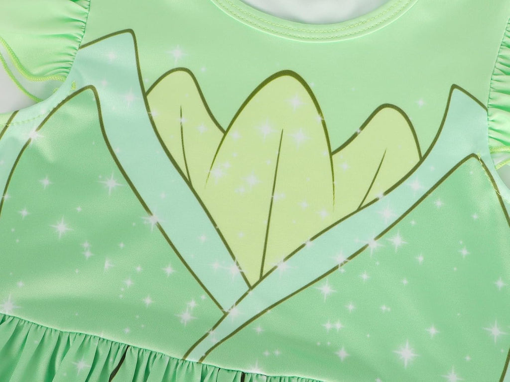 Princess Dress Girl A-line Casual Dresses Toddler Twirl Skater Dress