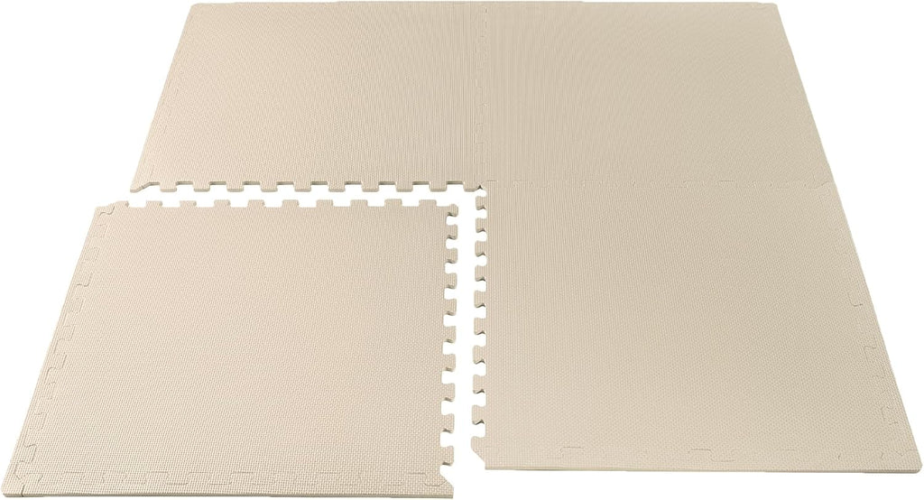 1⁄2 Inch Thickness Multipurpose EVA Foam Floor Tiles - Interlocking Floor Mat for Indoor Gym, Playroom, and Home Use