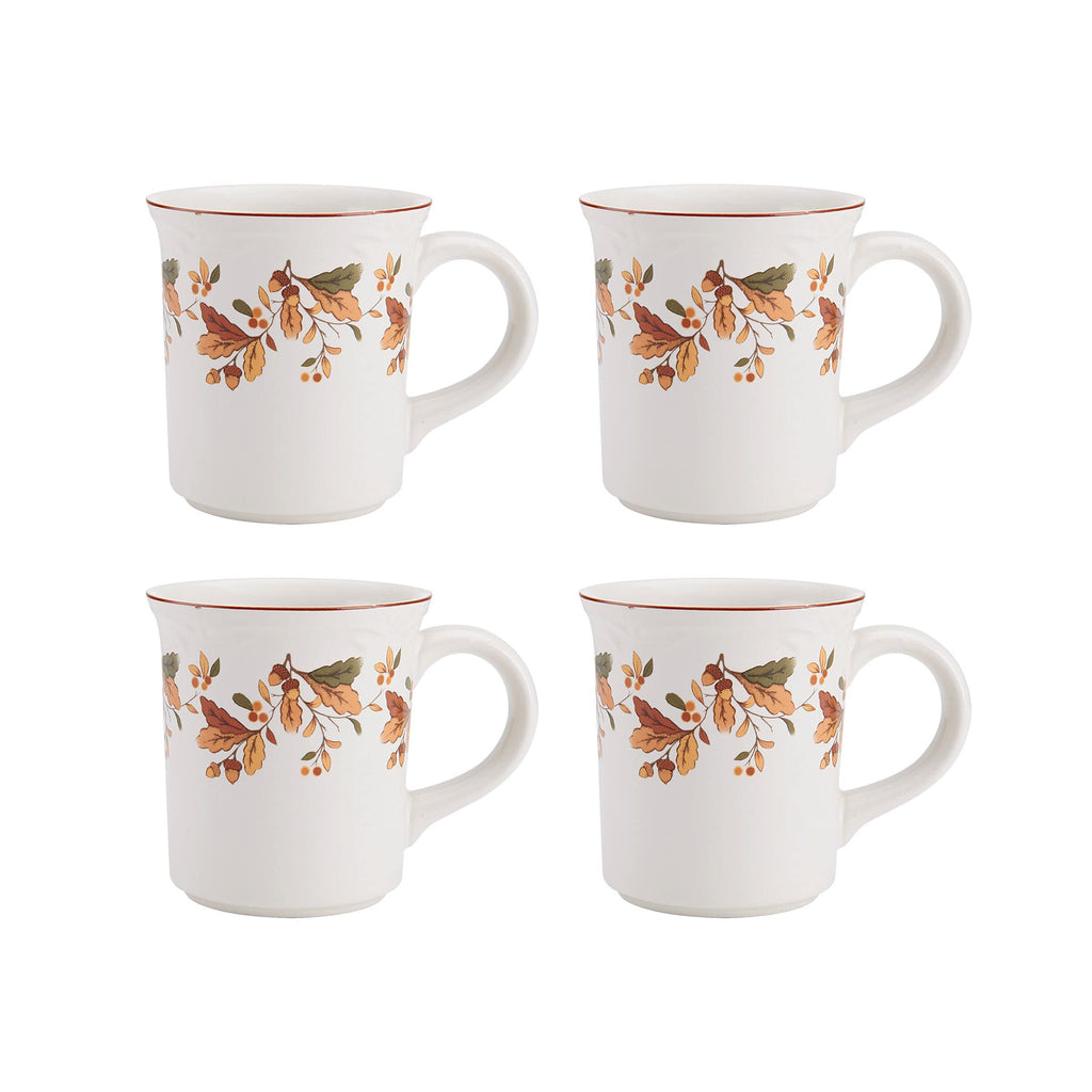 Autumn Berry 16 Piece Dinnerware Set, Service for 4, Multi Colored
