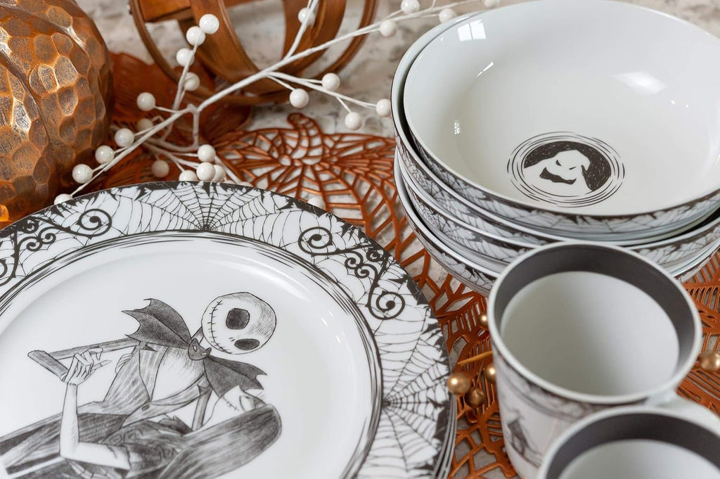 The Nightmare Before Christmas Piece Dinnerware Set | Ceramic Dish Set