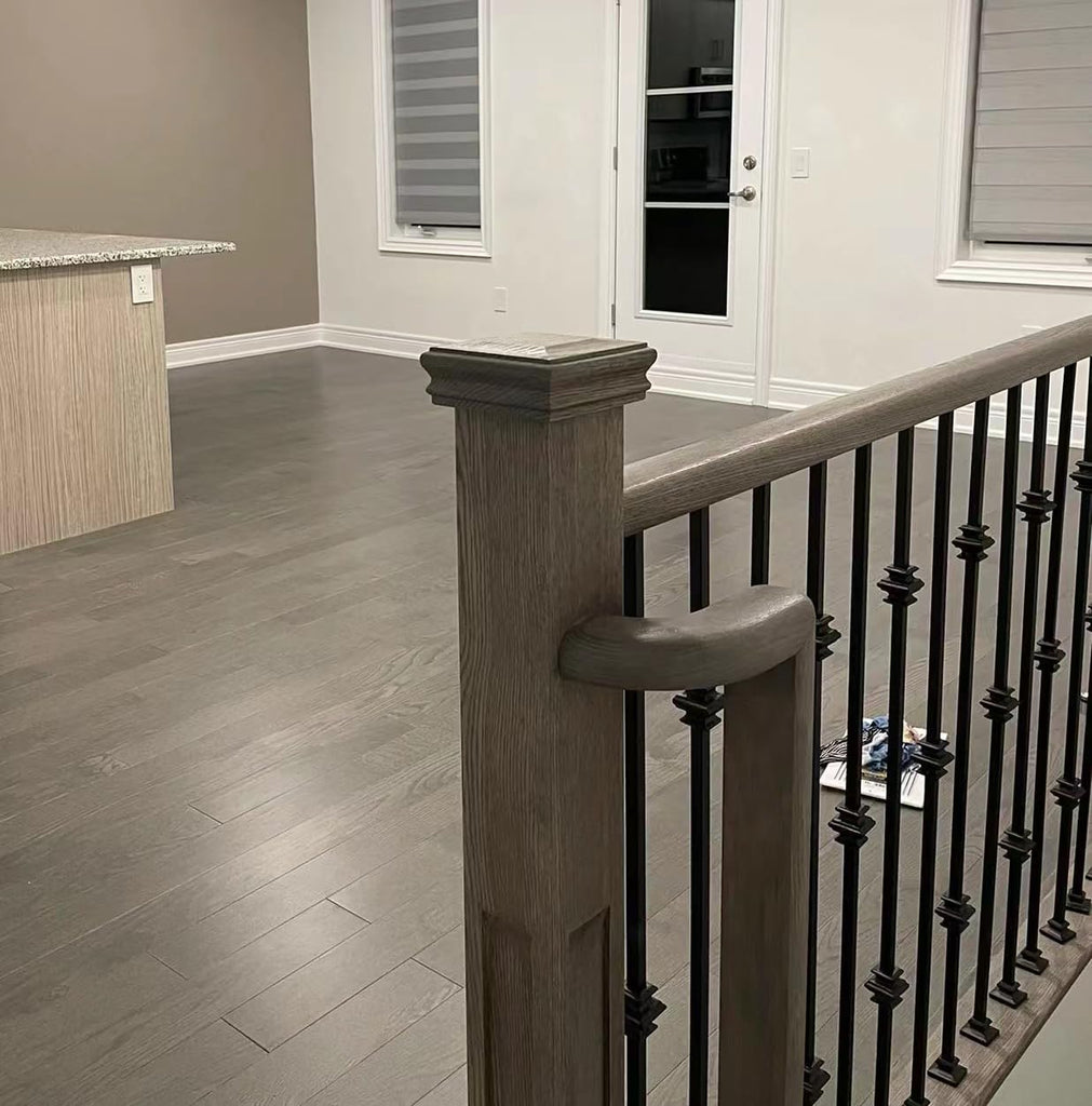 10 Pack Balusters for Staircase Interior Hollow Double and Single Knuckle Stair Spindles 1/2" Square Iron Balusters