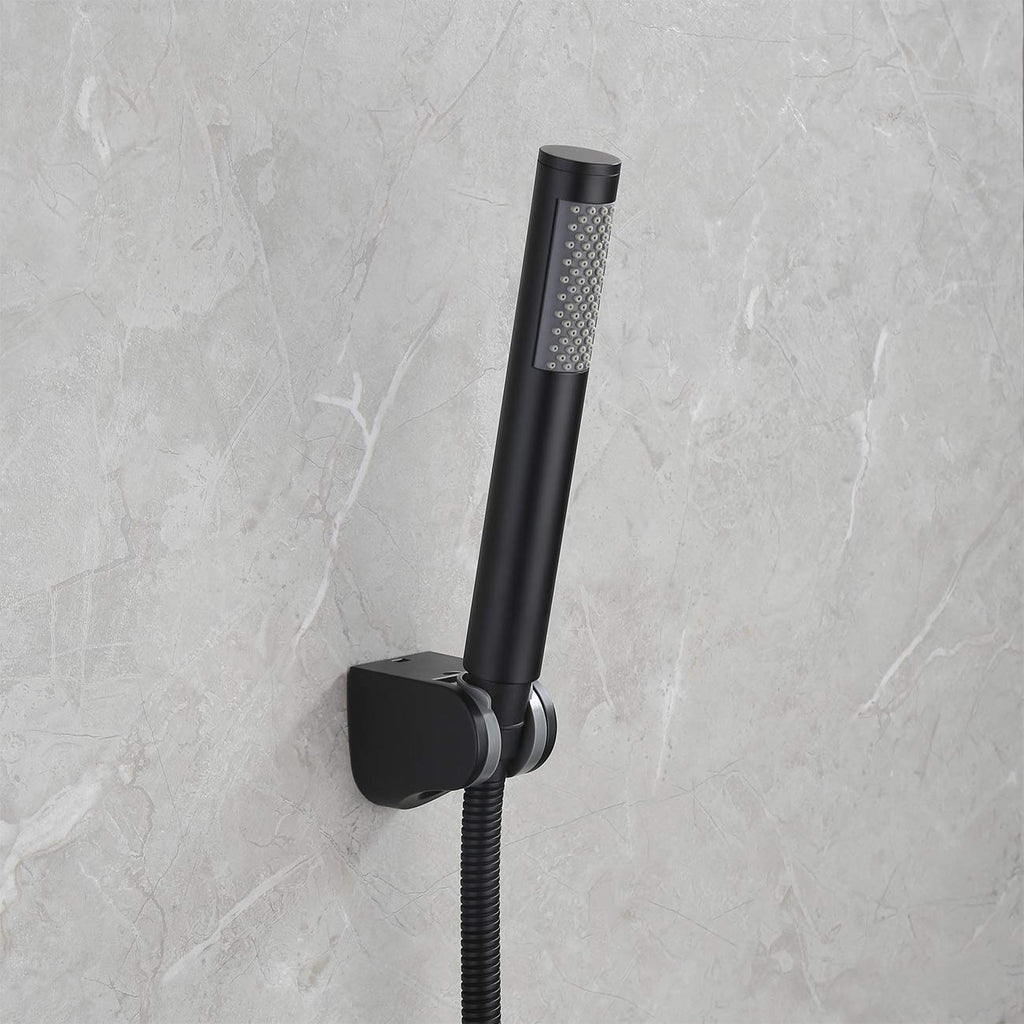 Handheld Shower Head with Extra Long Hose Shower Wand Holder Set
