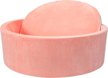 Baby Foam Ball Pit, 35.4"x 11.8" Ball Pits for Toddlers,Pink