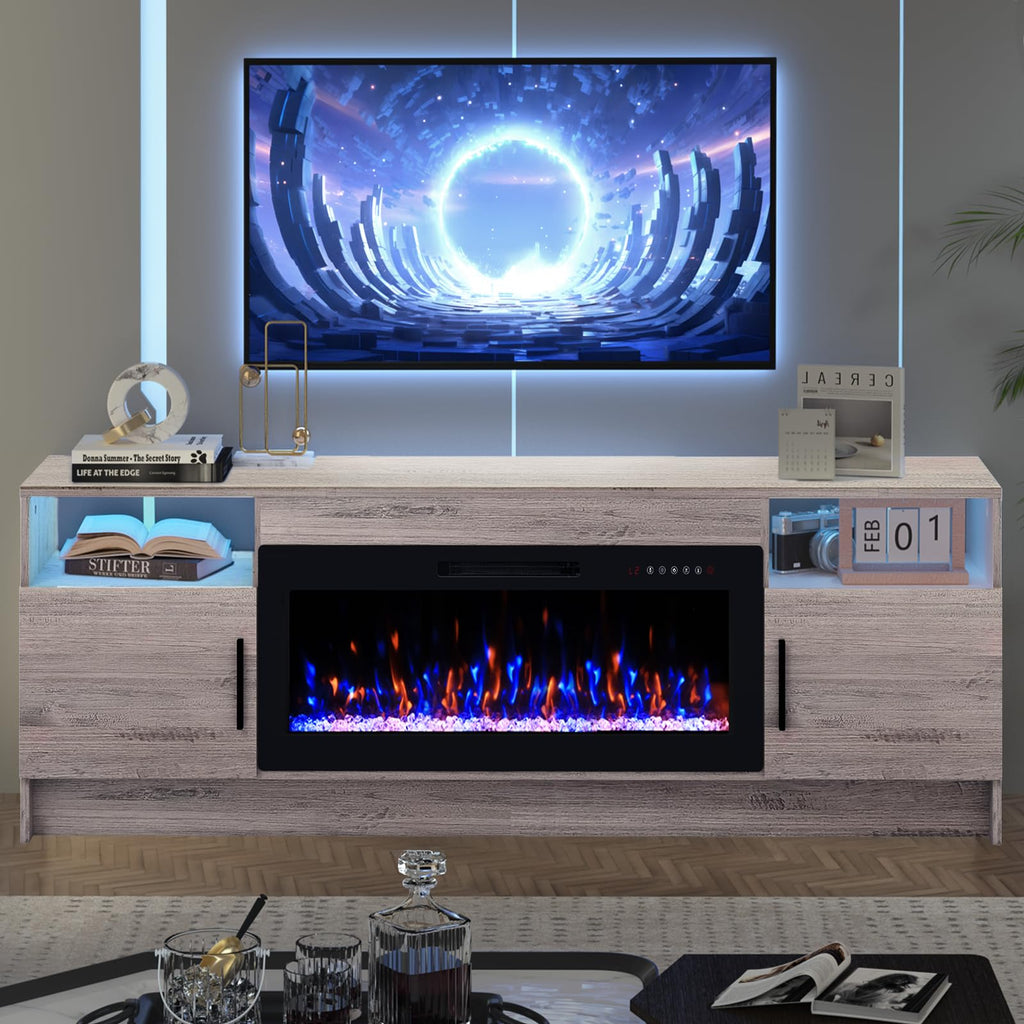 Grey Electric, Led Lights & Storage Cabinet