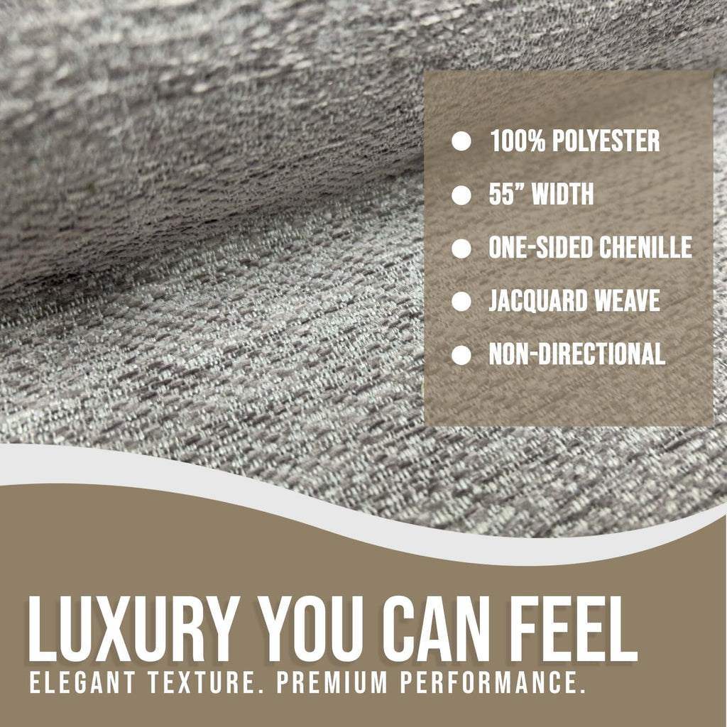 Fabrics Whisper Dune Mist 10 Yards - Water Cleanable Stain Resistant, 100% Polyester, Alta Finish, 55" Width