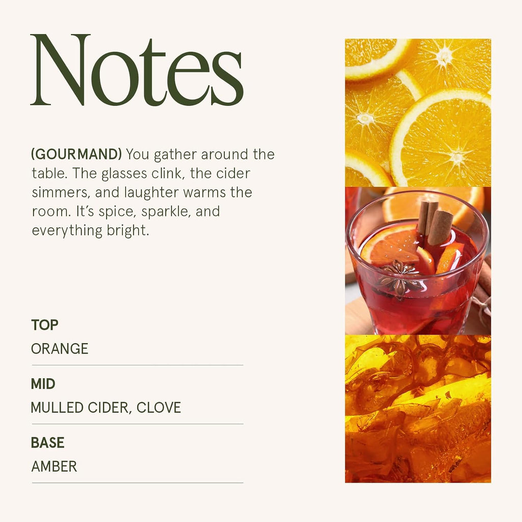 Sparkling Cider Mule Scented Candles,19oz Soy Wax