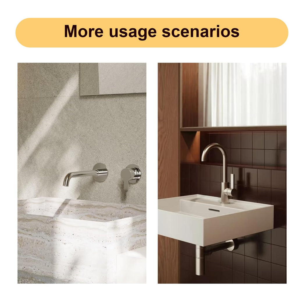 4.5" Extra Large Shower Arm Flange Brushed Nickel in Outer Diameter Replacement Shower Head Arm Escutcheon Plate
