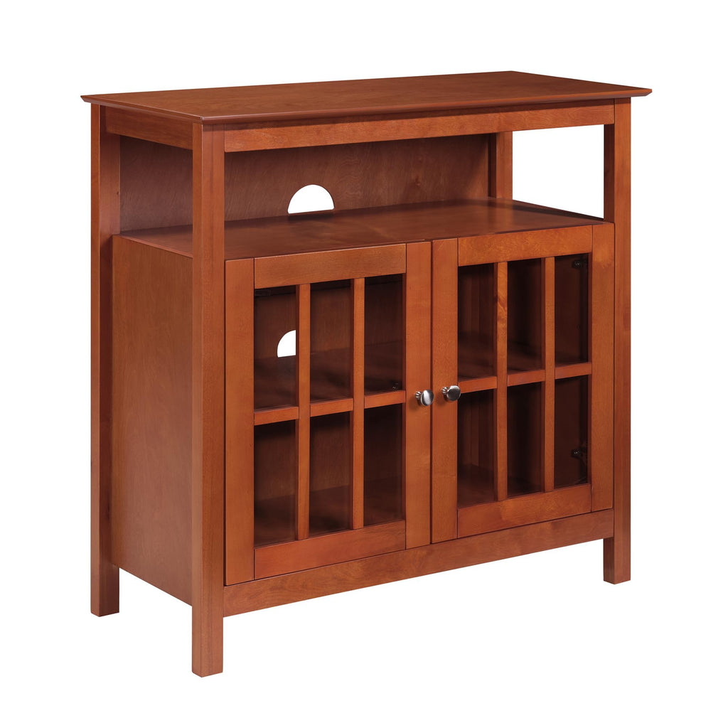 Big Sur Highboy TV Stand 36" - Modern Entertainment Center For TVs up to 40", Storage Cabinet for Dining, Living