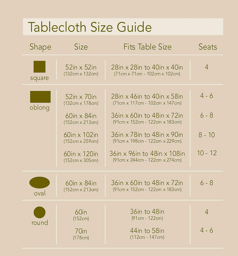 Rectangle Fabric Tablecloth, 52 x 70 Inch, Olivier Yellow and Grey Olive Print, Stain and Water Resistant Fabric