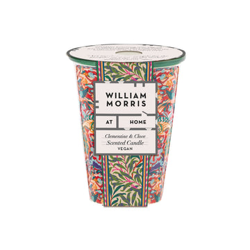 Peacock-Clementine & Clove Scented Candle 180g (in Fine China Tumbler) - Fragrant Candle in Elegant Tumbler!