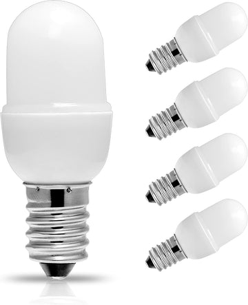 Night Light Bulbs, 1.5W E12 Led Bulbs, Warm White 3000K