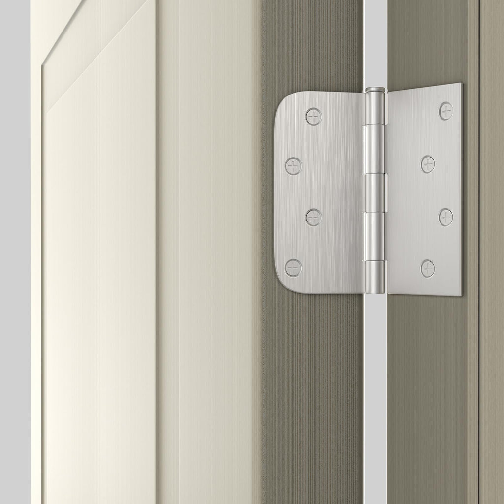 24 Pack Door Hinges Satin Nickel 4 inch Interior Door Hinges