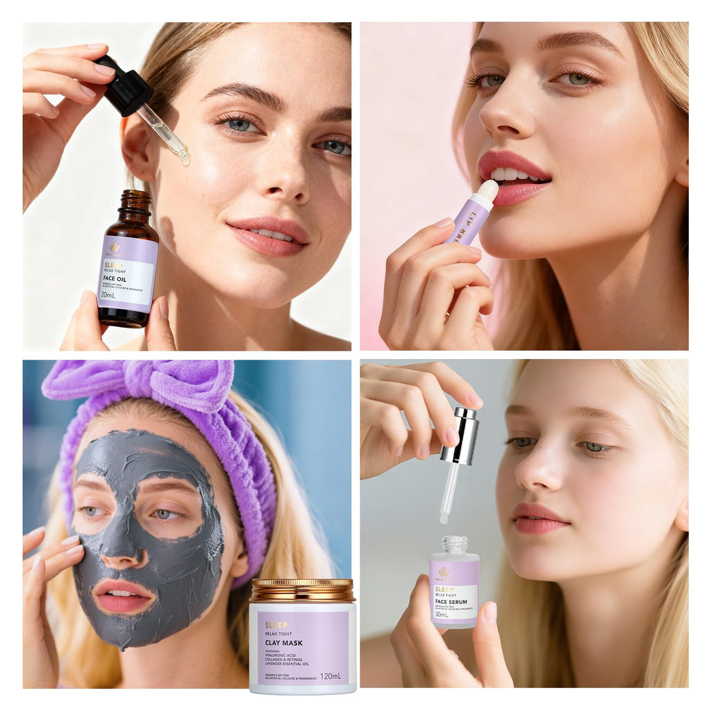 Gifts for Women, 30Pcs Lavender Skin Care Gift Set for Women, Bath & Body Gifts Basket Set, Home Spa Self Care Gift