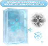 Beverage Refrigerator Cooler -120 Can Mini Fridge Glass Door for Soda Beer or Wi