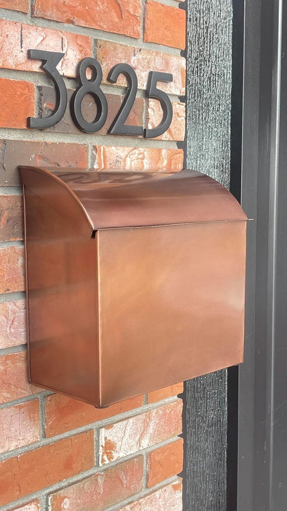 Baxter Extra Large Capacity Mailbox - Extra Large Mailboxes Wall Mount, Rust Resistant Galvanized Metal Mailbox