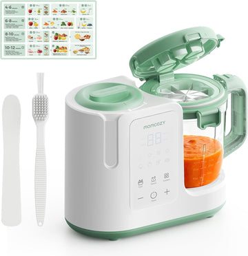 AutoMeal Baby Food Maker - One-Step Auto Steam & Blend Food Processor, 15oz Large Cup & Blade Design
