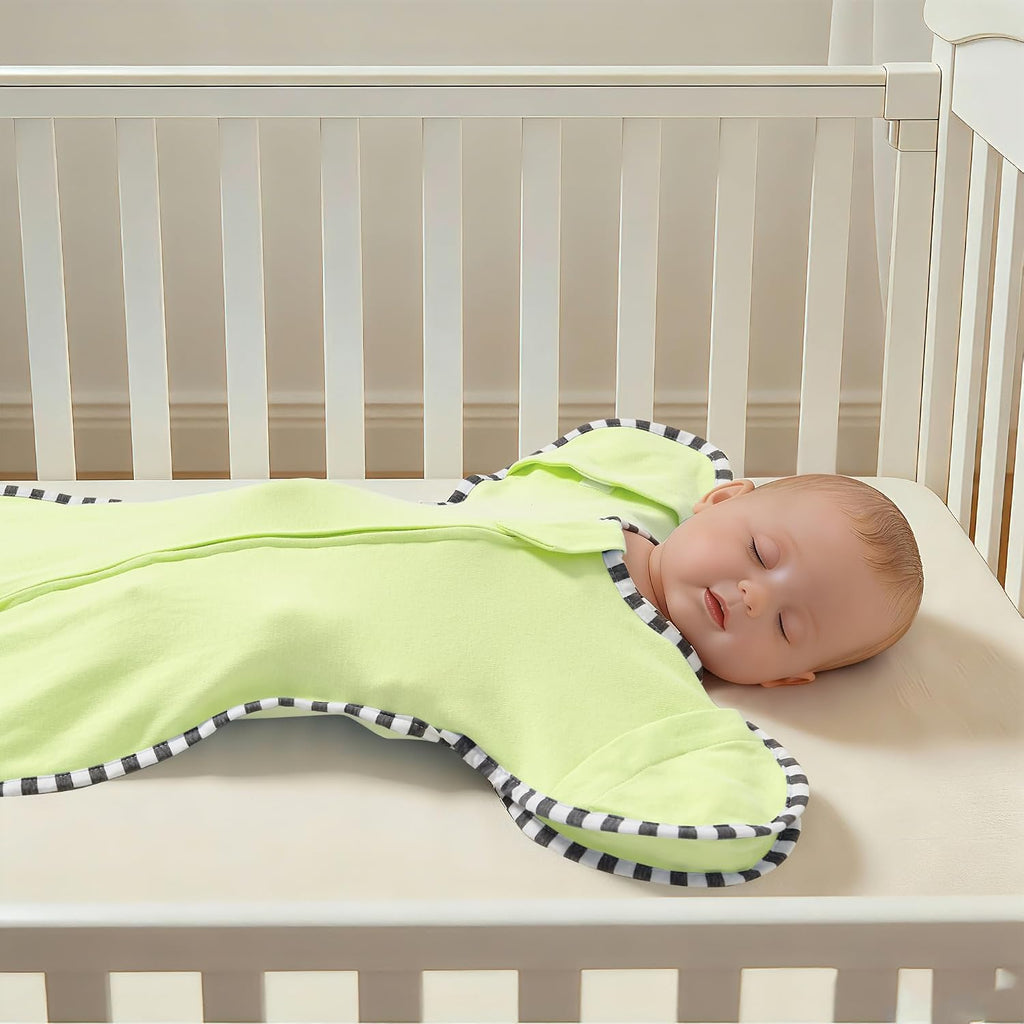 Soft Cotton Swaddle Blanket, Arms Up Baby Sleep Sack