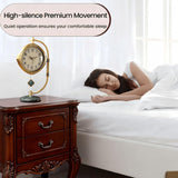 Quartz Movement Brass Mantel Clock with Long Power Reserve