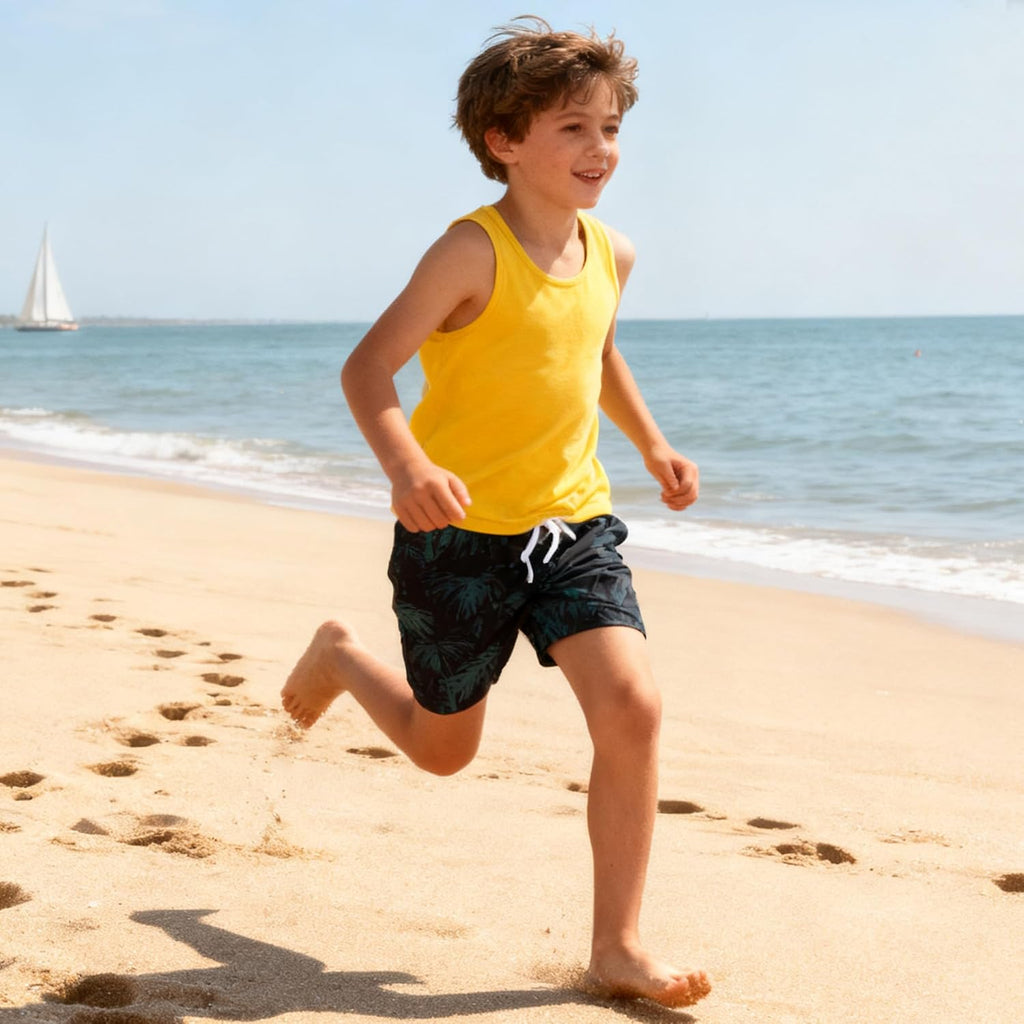Boys Swim Trunks Boxer Brief Swim Shorts Bathing Suits
