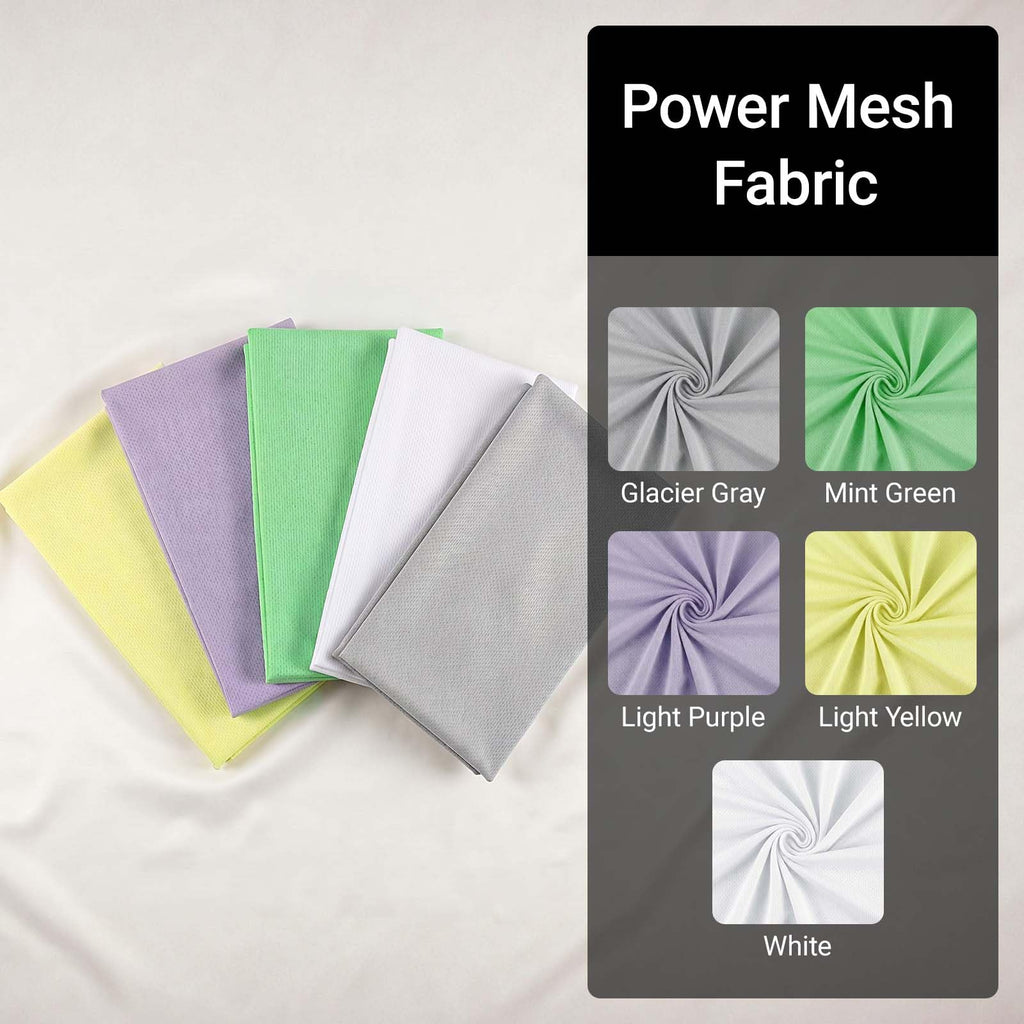Bird Eye Mesh Jersey 5 Yards 65" Wide Light Purple